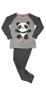 Free Hugs Panda Pyjamas