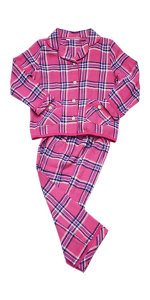 Pink Check Revere sleepwear